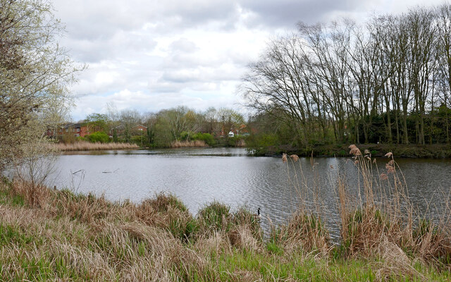 Upper Lake In Perton, Staffordshire © Roger D Kidd :: Geograph Britain 