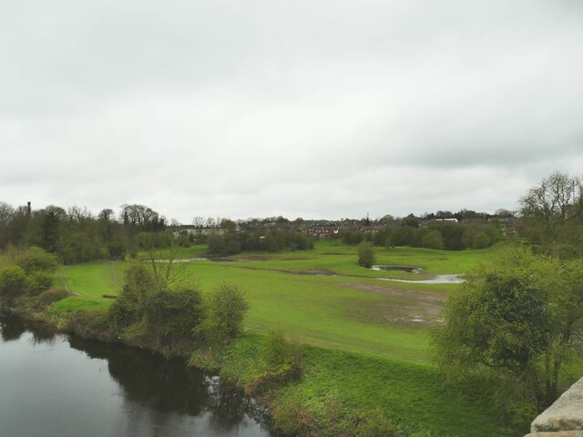 View south-west from Tadcaster Viaduct © Stephen Craven :: Geograph ...