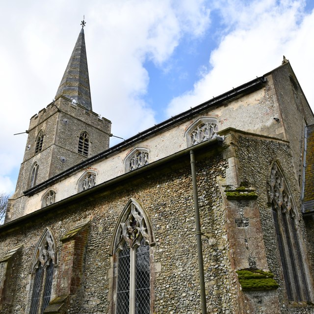 Beeston, St. Mary's Church: South... © Michael Garlick cc-by-sa/2.0 ...