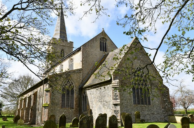 Beeston, St. Mary's Church: South... © Michael Garlick cc-by-sa/2.0 ...