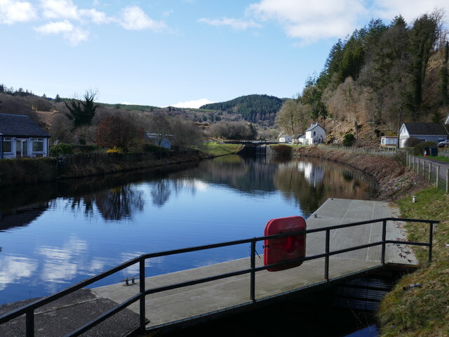 The Crinan Canal at Cairnbaan © Jonathan Thacker :: Geograph Britain ...