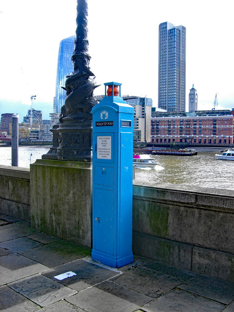 City of London : police telephone box,... © Jim Osley :: Geograph ...