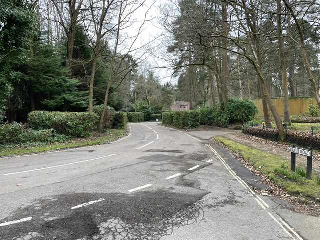 View along Gough Road © Mr Ignavy :: Geograph Britain and Ireland