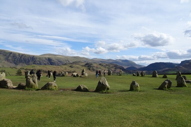 Standing stones at Castlerigg © DS Pugh :: Geograph Britain and Ireland