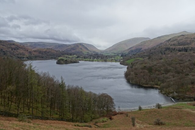 Grasmere and Deerbolts Wood © DS Pugh :: Geograph Britain and Ireland