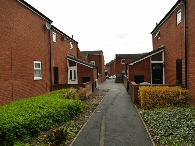 Housing Off Cross Ingram Road © Stephen Craven :: Geograph Britain And 