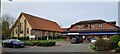 Christ Church and Tesco Express, off Symonds Road, Bury St Edmunds