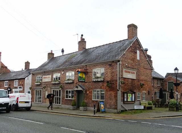 The Rising Sun, Tarporley © JThomas cc-by-sa/2.0 :: Geograph Britain ...