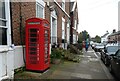 K6 telephone box on High Street, Tarporley