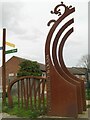 Corten sculpture