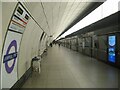 Elizabeth Line westbound platform