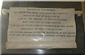 St Swithin, Bath: memorial (100)