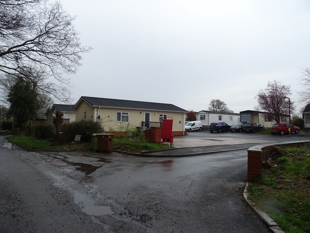 Caravan park, Lea Green © JThomas :: Geograph Britain and Ireland