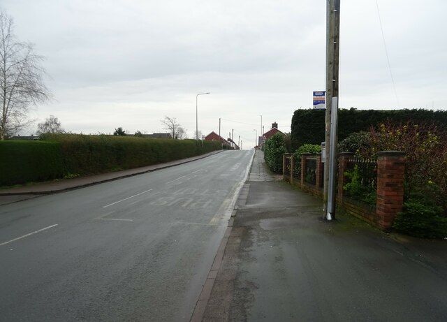 Bus stop on Station Road, Winsford © JThomas :: Geograph Britain and ...