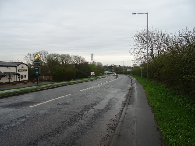 Middlewich Road (A54) © JThomas cc-by-sa/2.0 :: Geograph Britain and ...