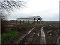 Barn beside London Road