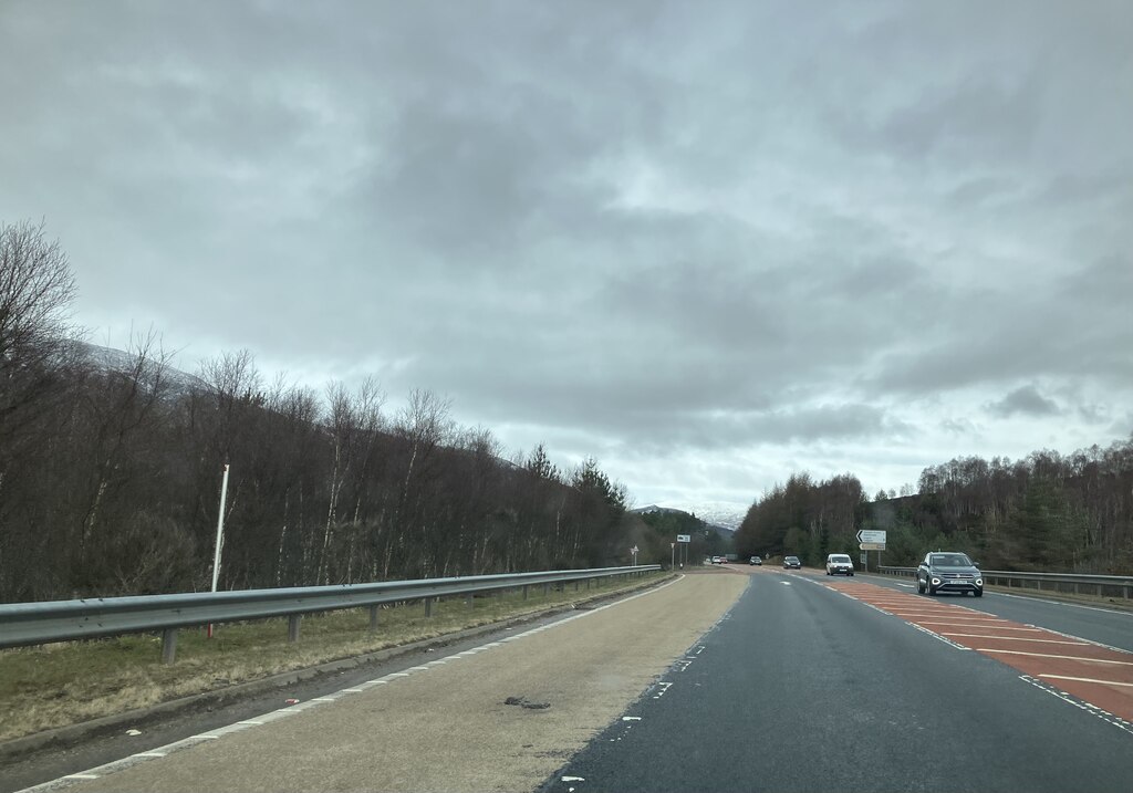 A9 northbound © Dave Thompson :: Geograph Britain and Ireland