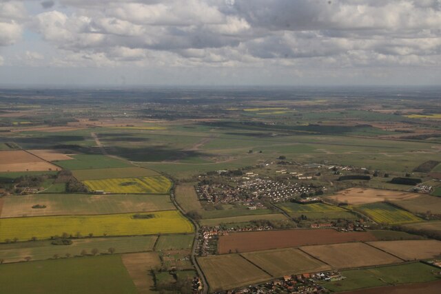 Wicken Green, former RAF Sculthorpe... © Chris :: Geograph Britain and ...