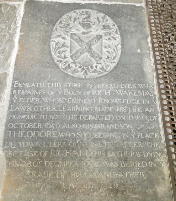 Bath Abbey: memorial (397)
