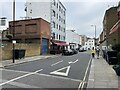 Looking down Bouverie Place