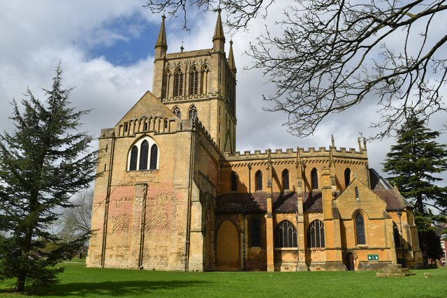 Pershore Abbey © David Martin :: Geograph Britain and Ireland