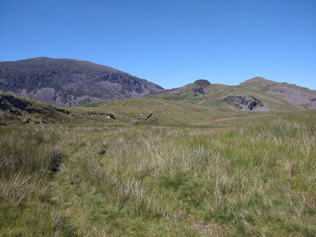 Sarn Helen crossing the bog © David Medcalf :: Geograph Britain and Ireland