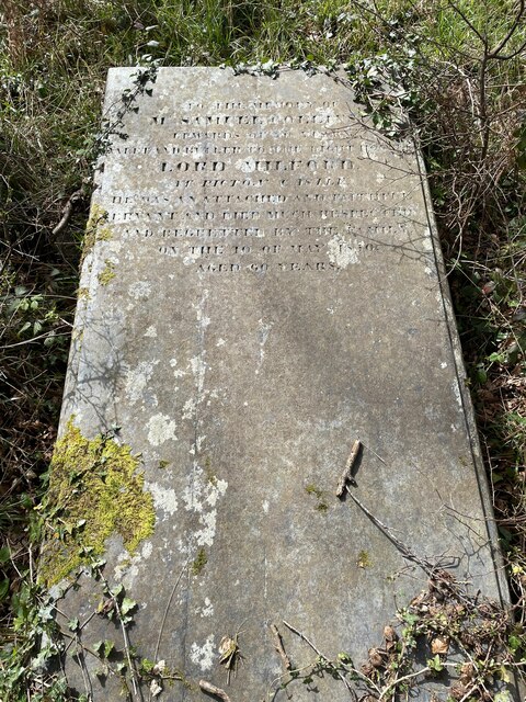 Grave of the servant of Lord Milford,... © Jakob Matera-Byford ...