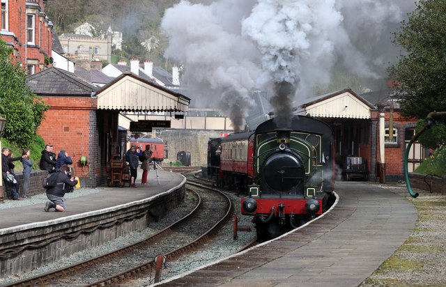 Llangollen Railway - a very spirited... © Chris Allen cc-by-sa/2.0 ...