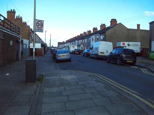 Tiverton Street, Cleethorpes © Richard Vince :: Geograph Britain and ...