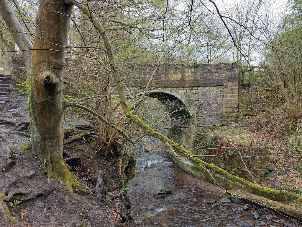 Judy Woods, old bridge © yorkshirelad cc-by-sa/2.0 :: Geograph Britain ...