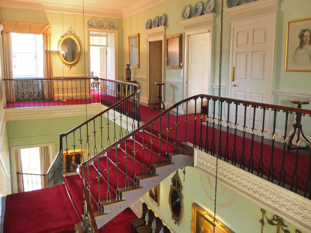 Staircase in Mellerstain House