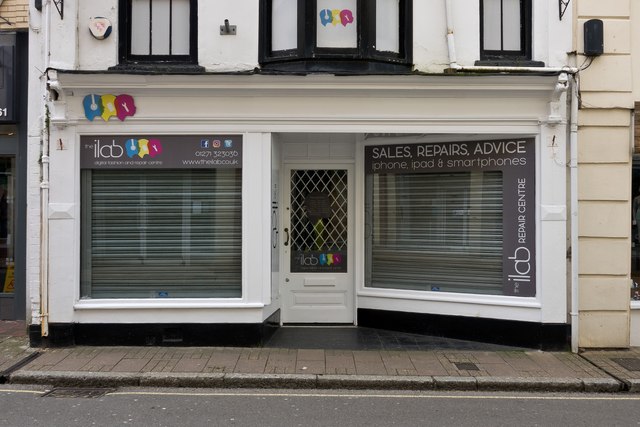 the ilab, 60 Barnstaple High Street © Roger A Smith :: Geograph Britain ...