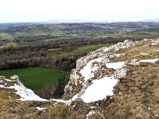 Remnants Of Snow At Hodgsons Leap © David Medcalf Geograph Britain