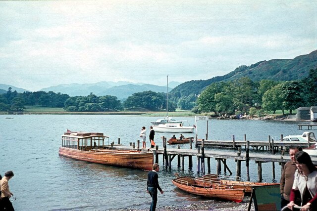 Jetties at Waterhead, Windermere © Martin Tester cc-by-sa/2.0 ...