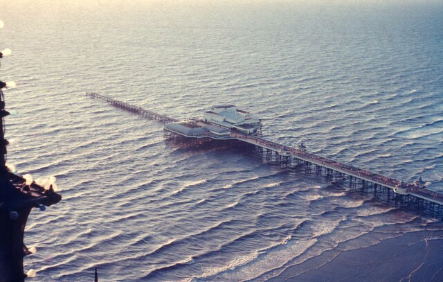 Blackpool North Pier from the Tower © Martin Tester cc-by-sa/2.0 ...