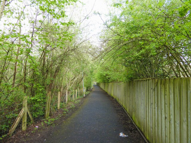 Path to Cheadle Royal © Kevin Waterhouse :: Geograph Britain and Ireland