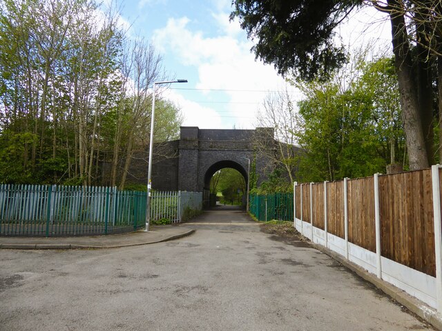 Railway underpass © Kevin Waterhouse :: Geograph Britain and Ireland