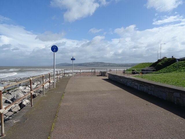 National Cycle Route 5, Rhos-on-Sea © JThomas cc-by-sa/2.0 :: Geograph ...