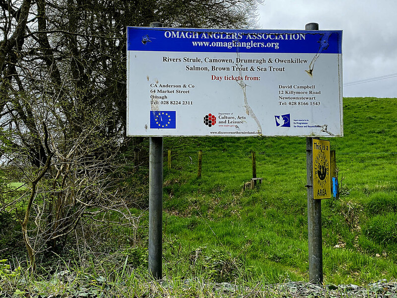 Notice, Omagh Anglers Association © Kenneth Allen cc-by-sa/2.0 ...