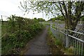 Bumpy cycle path