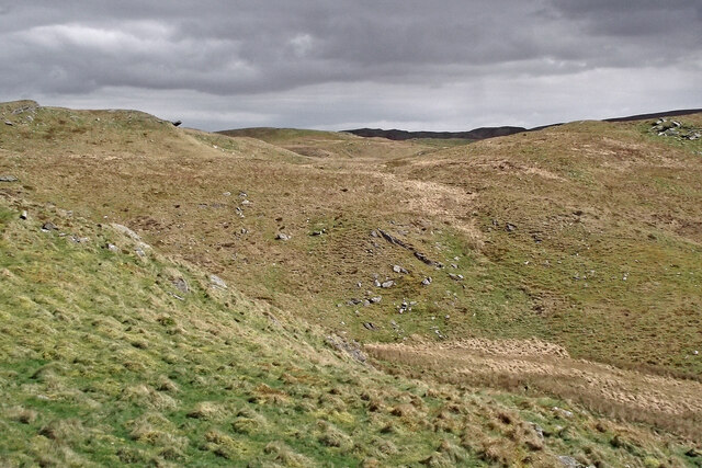 Moorland north-west of the Teifi Pools... © Roger D Kidd cc-by-sa/2.0 ...