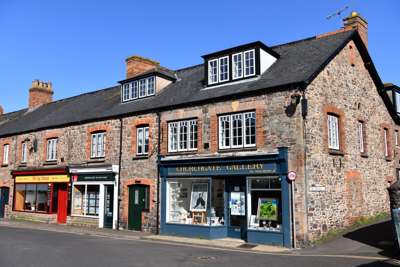 Porlock: 'The Big Cheese', 'Greenslade... © Michael Garlick cc-by-sa/2. ...