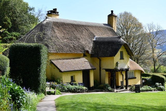 Selworthy: The Periwinkle Cottage Tea... © Michael Garlick :: Geograph ...