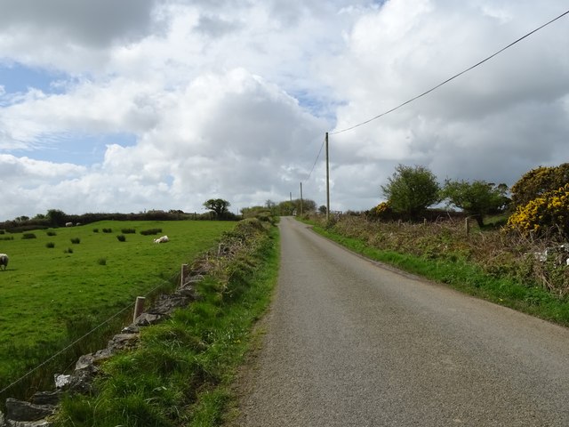 Minor road towards Graiglas