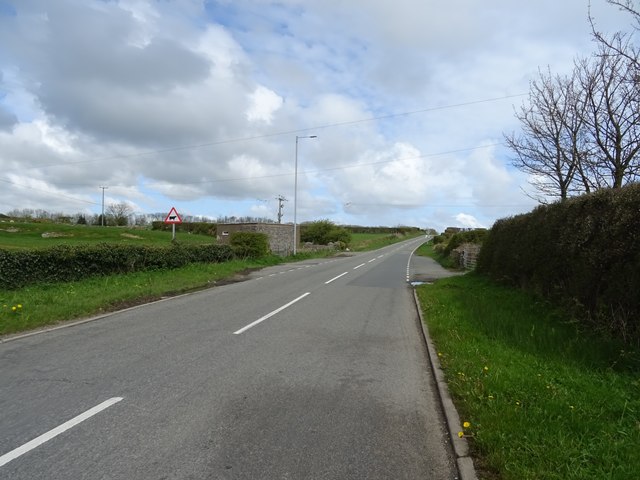Minor road towards Bodffordd