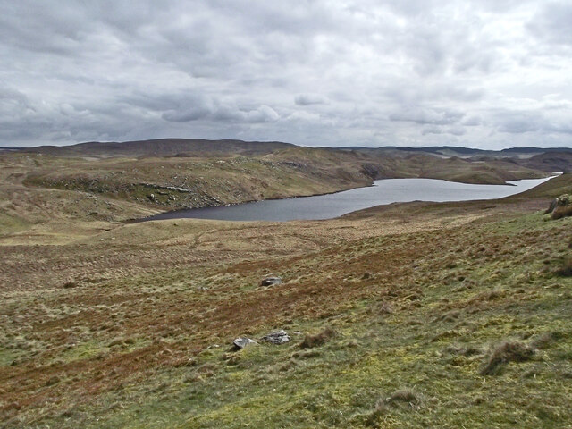 Llyn Teifi east of Ffair Rhos in... © Roger D Kidd cc-by-sa/2.0 ...