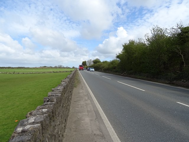 A5114 towards Llangefni