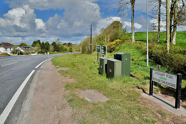 Direction signs along Doogary Road © Kenneth Allen cc-by-sa/2.0 ...