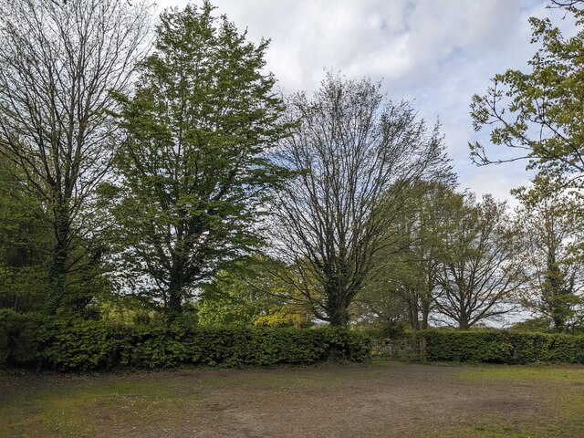 Car park at Bransford © Fabian Musto :: Geograph Britain and Ireland