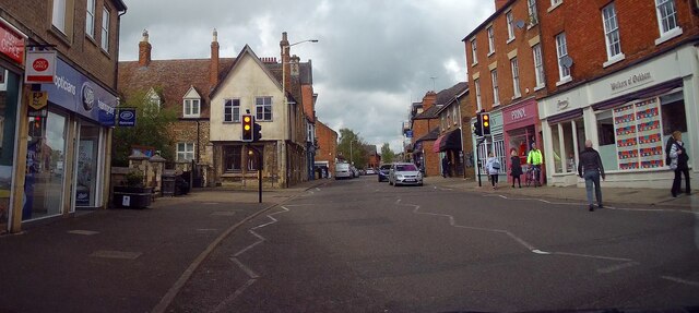 Oakham high street © Bob Harvey :: Geograph Britain and Ireland